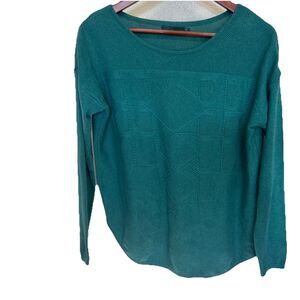 Prana Mainspring Sweater Womens XS Organic Athleisure Yoga Fall Loungewear Green